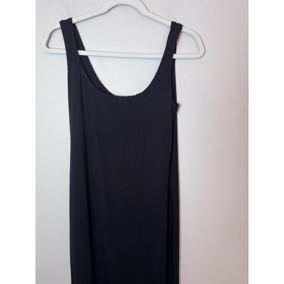 HATCH Maternity Body Midi Tank Dress Black Bamboo Stretch Sz M - Picture 8 of 14